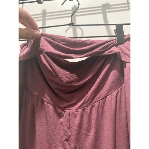 ATHLETA Release Womens Pants Medium M Tawny Rose Soft Open Relaxed Yoga Lounge - Picture 4 of 7